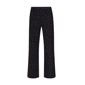 SKIMS Black Sparkle Soft Lounge Pants